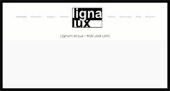 Desktop Screenshot of lignalux.com